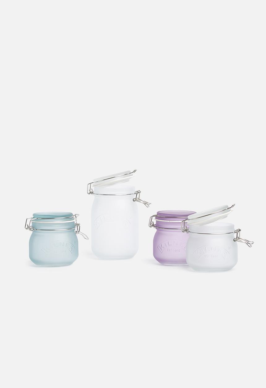 Kilner - Frosted clip jar 0.5l - purple