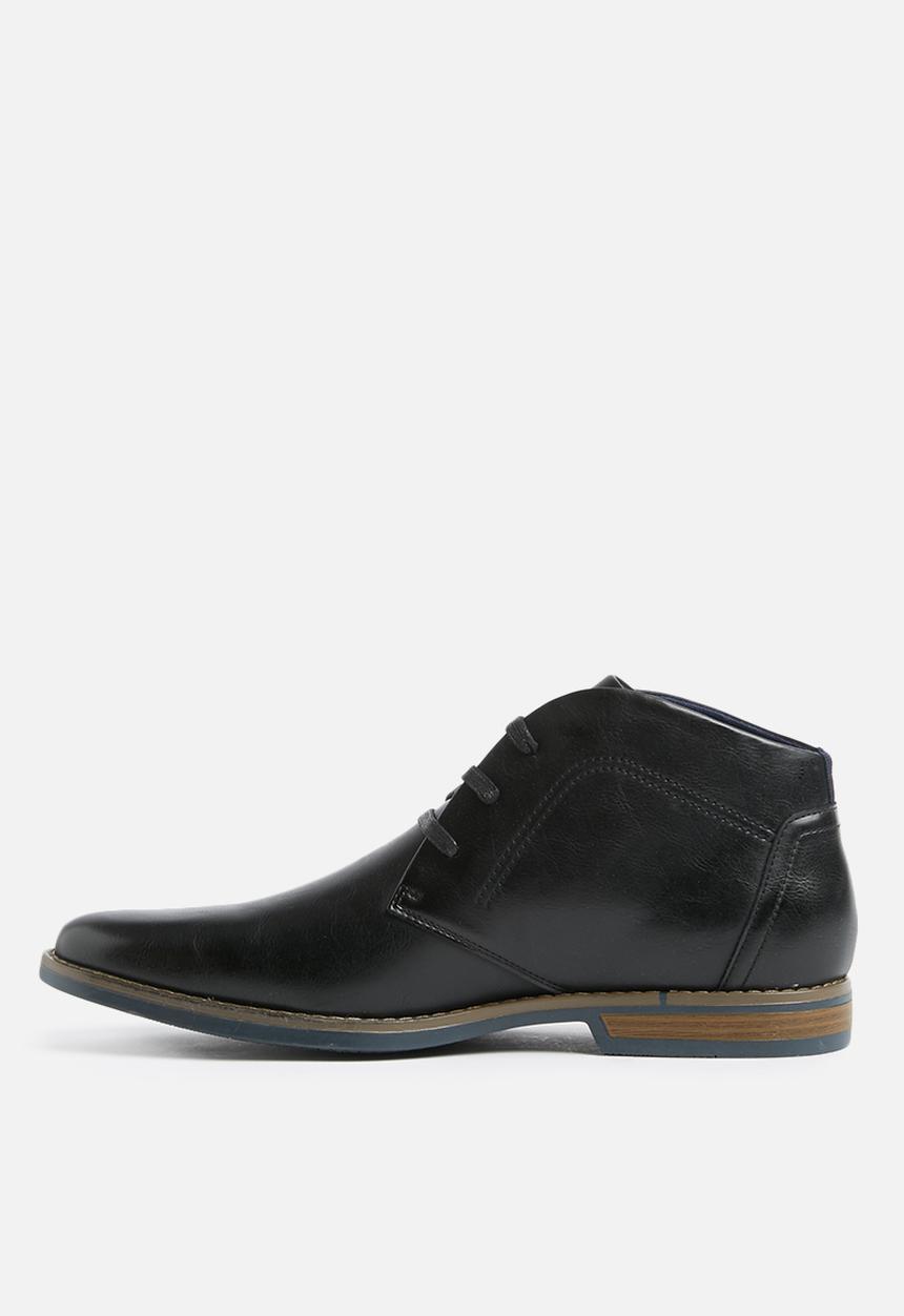 Gino Paoli - Ryan lace up boot - black