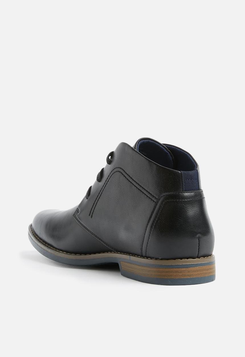 Gino Paoli - Ryan lace up boot - black