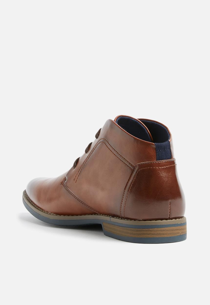 Gino Paoli - Ryan lace up boot - tan