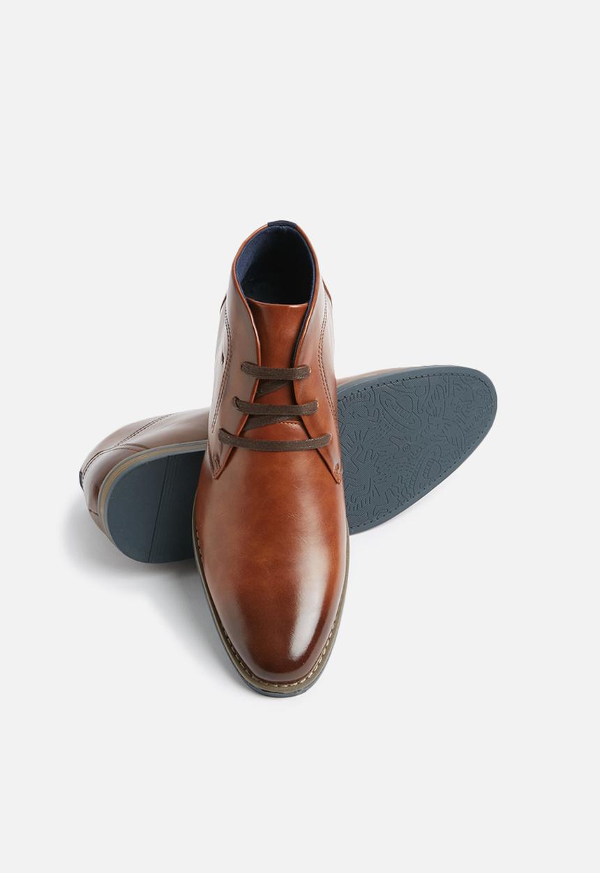 Gino Paoli - Ryan lace up boot - tan