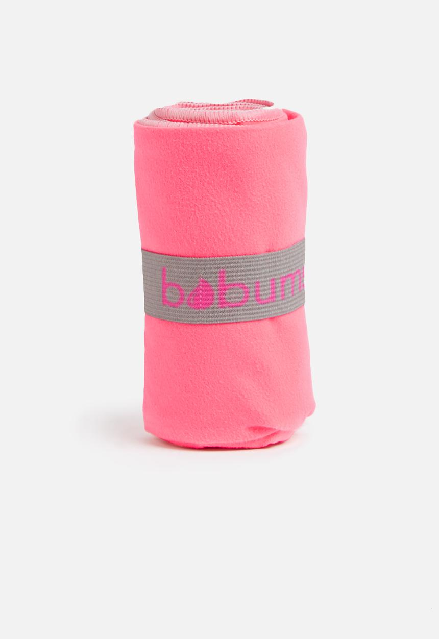 Bobums - Single gym towel - lumo pink
