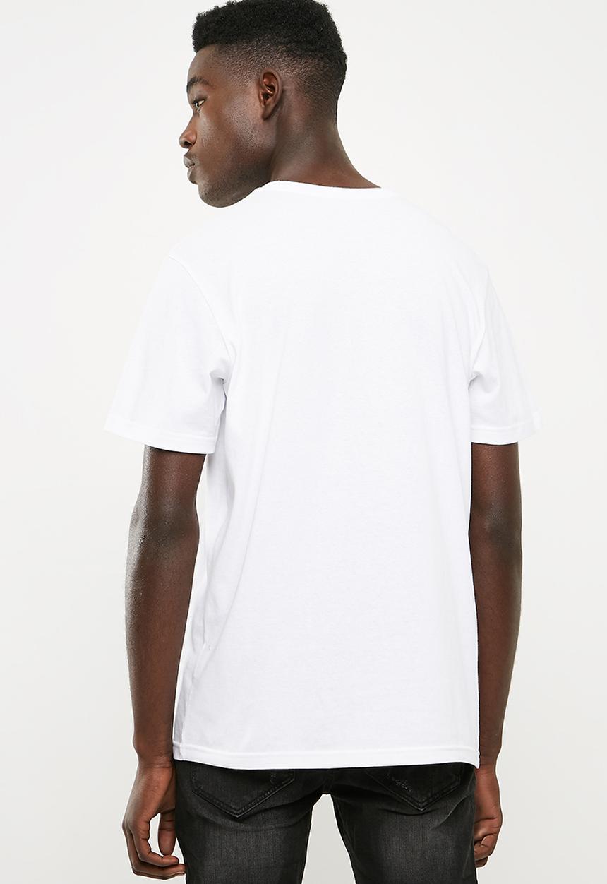 RVCA - Day shift label short sleeve T-shirt - white
