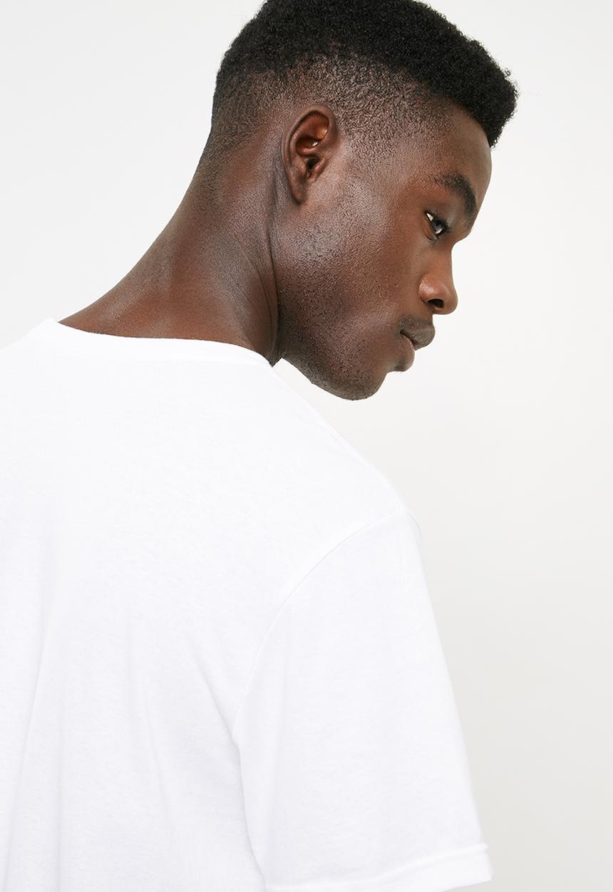 RVCA - Day shift label short sleeve T-shirt - white