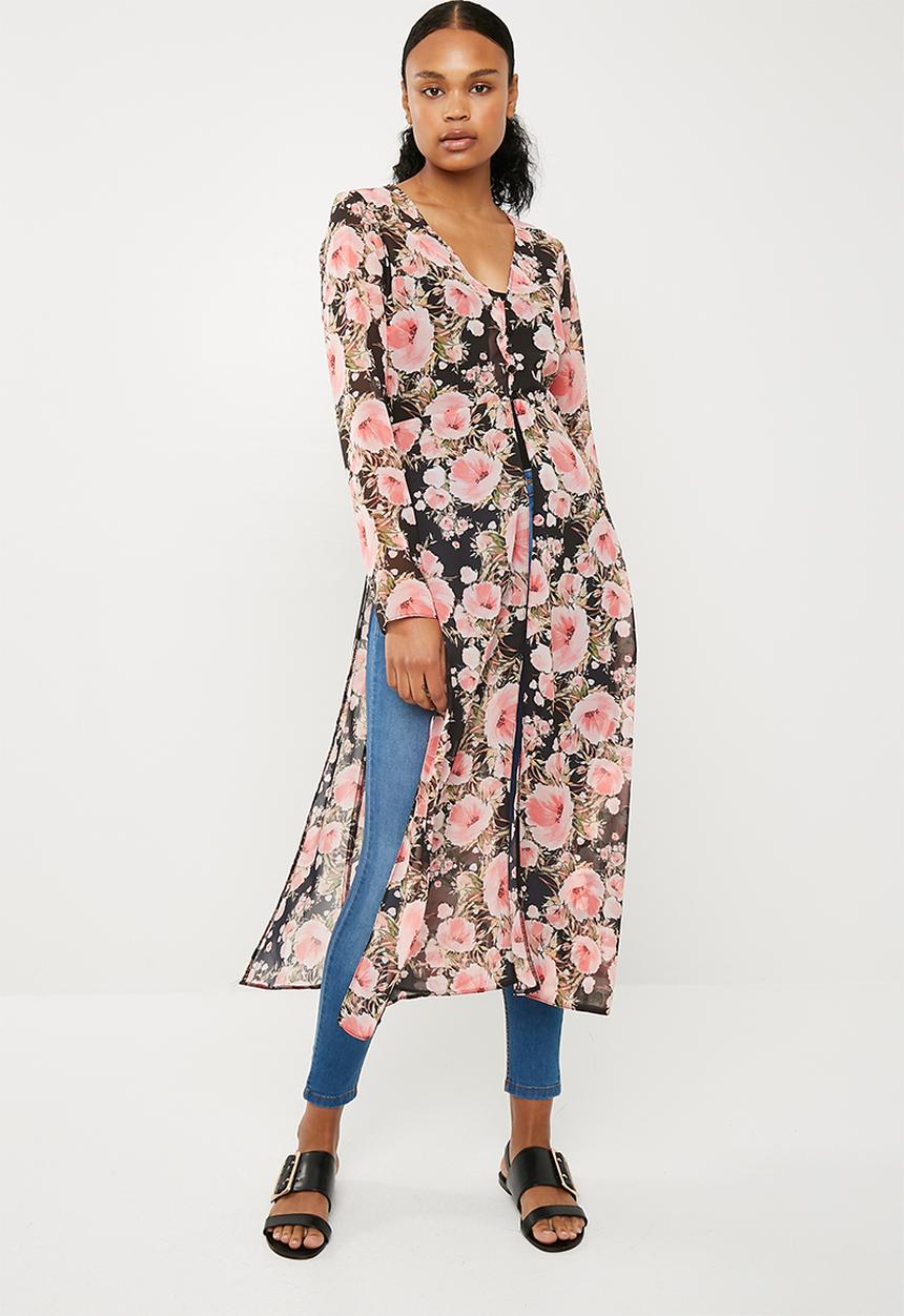 Superbalist - Slit detail maxi blouse - multi
