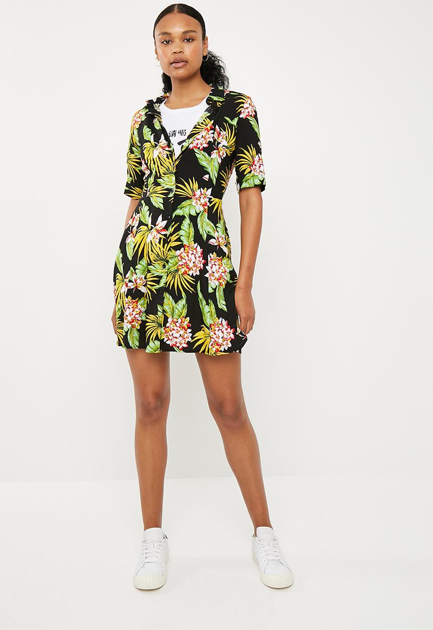 Superbalist - Short shirt dress - multi 