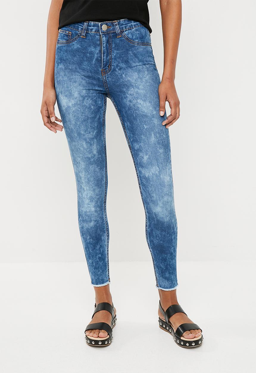 Superbalist - Upstyled jeggings - blue
