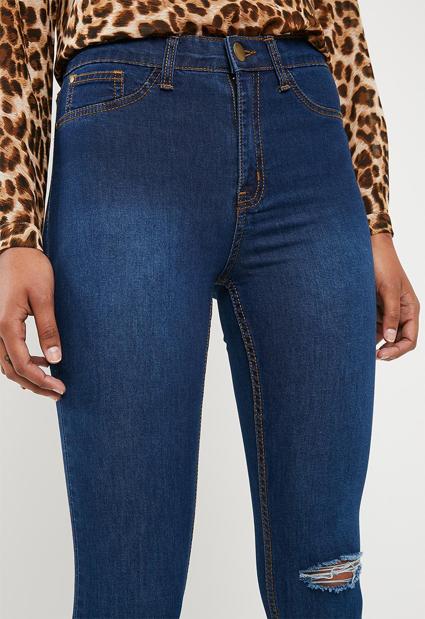 Superbalist - Upstyled jeggings - blue 