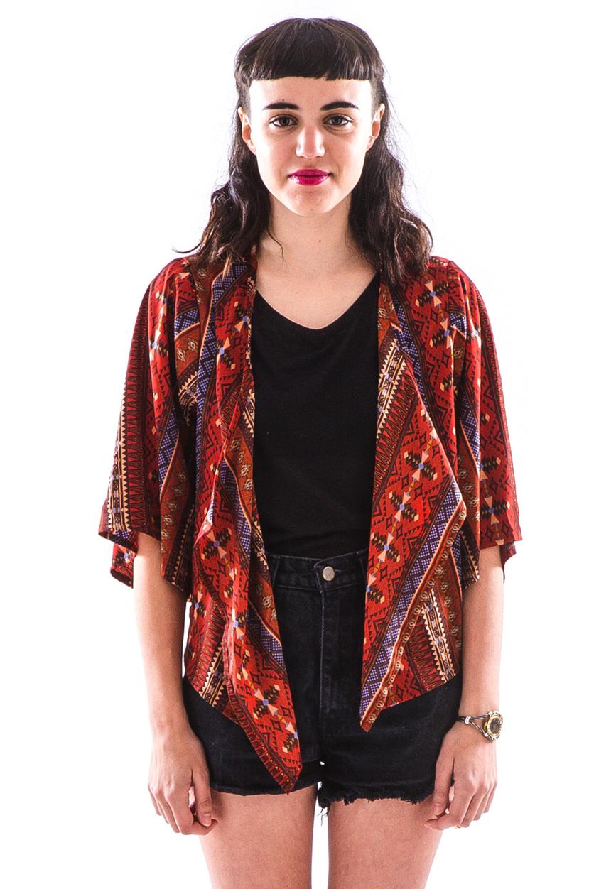 Neighbourgoods Market - The 3 Way Top – Tribal Print Red