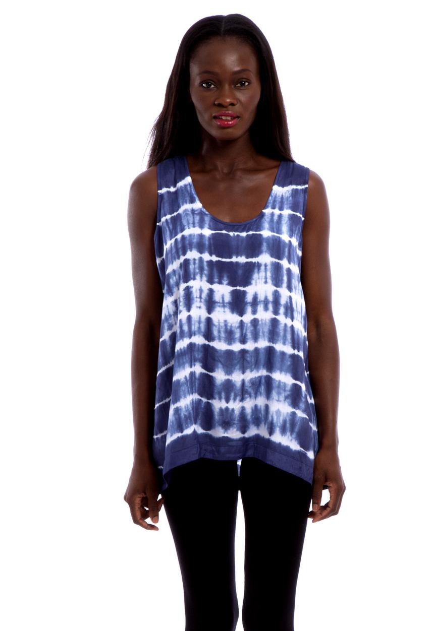 Peace, Love & Tie-Dye - Tie-Dye Top – Indigo