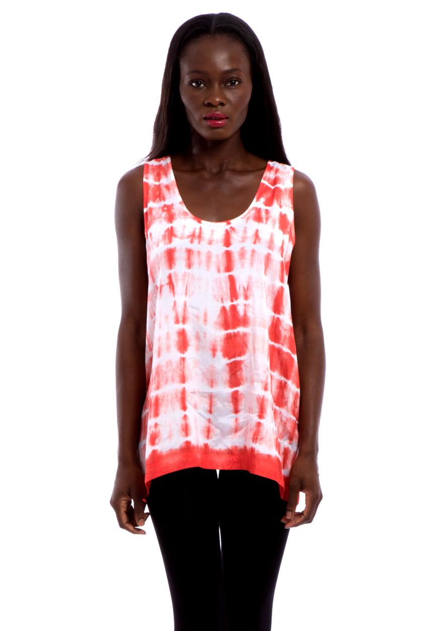 Peace, Love & Tie-Dye - Tie-Dye Top – Tangerine