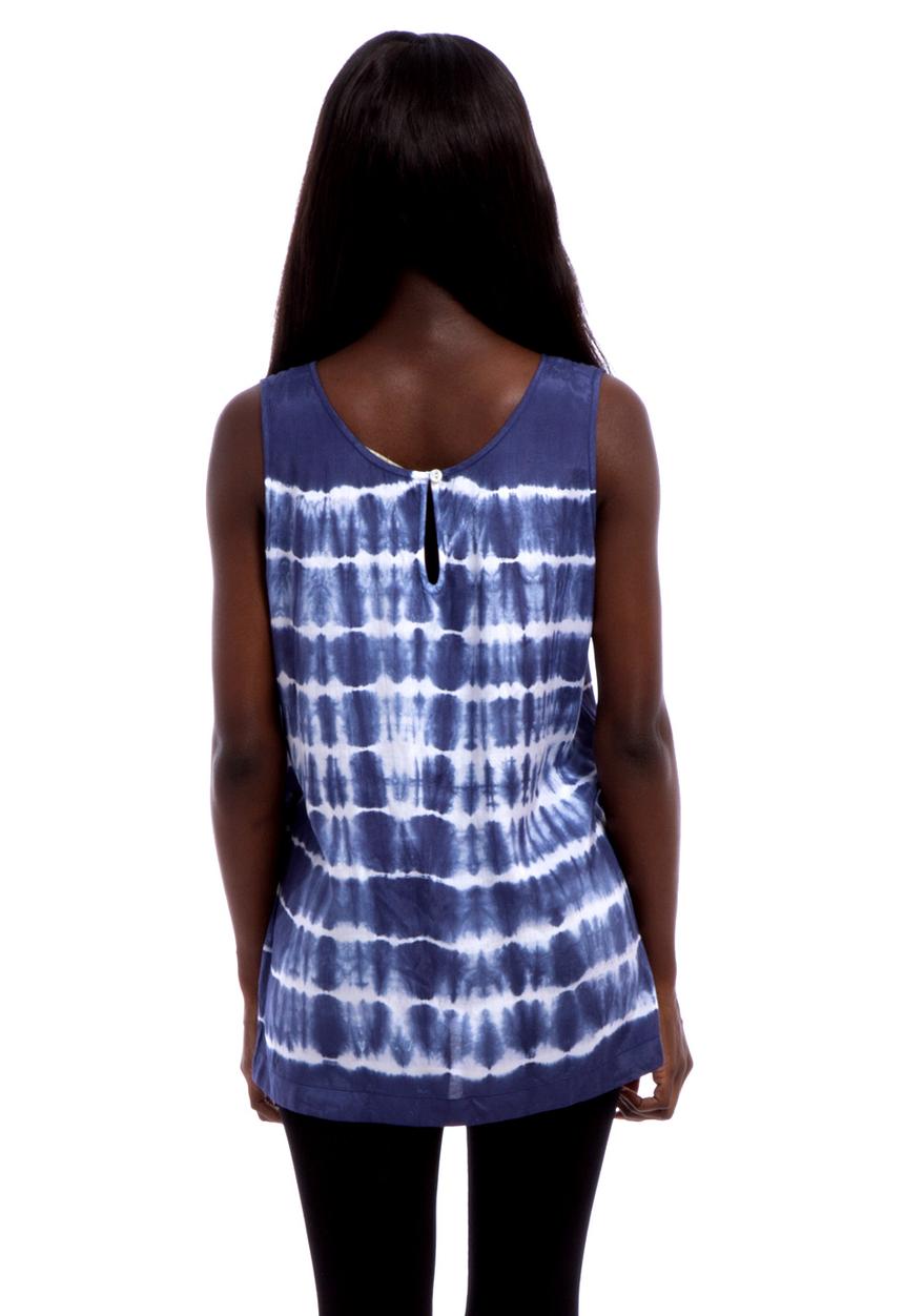 Peace, Love & Tie-Dye - Tie-Dye Top – Indigo