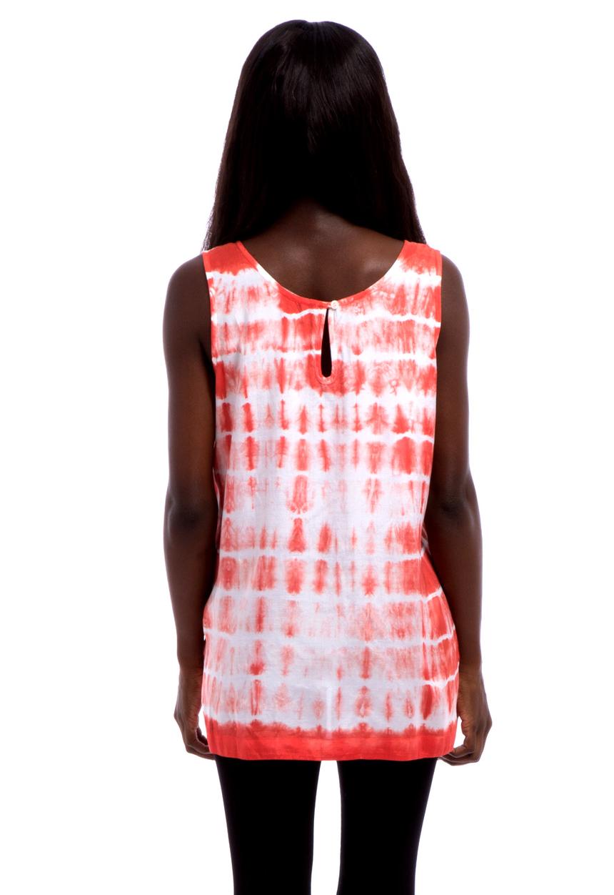 Peace, Love & Tie-Dye - Tie-Dye Top – Tangerine