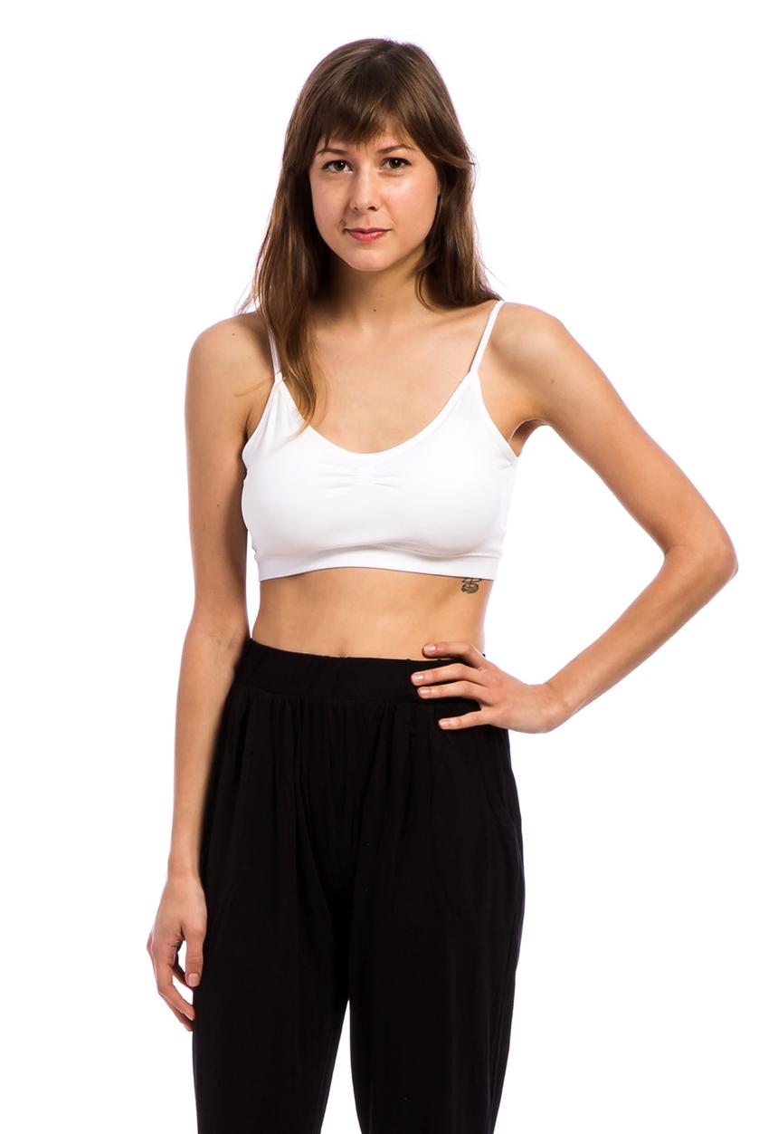 Betty Basics - Lola Bra Top – White