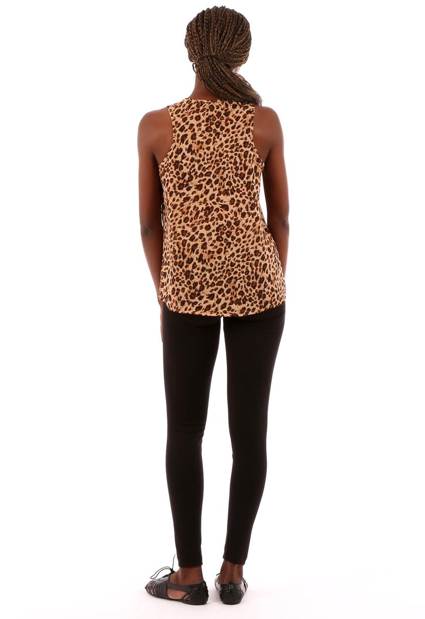 Big Blowout Sale - Tank Top – Leopard Print