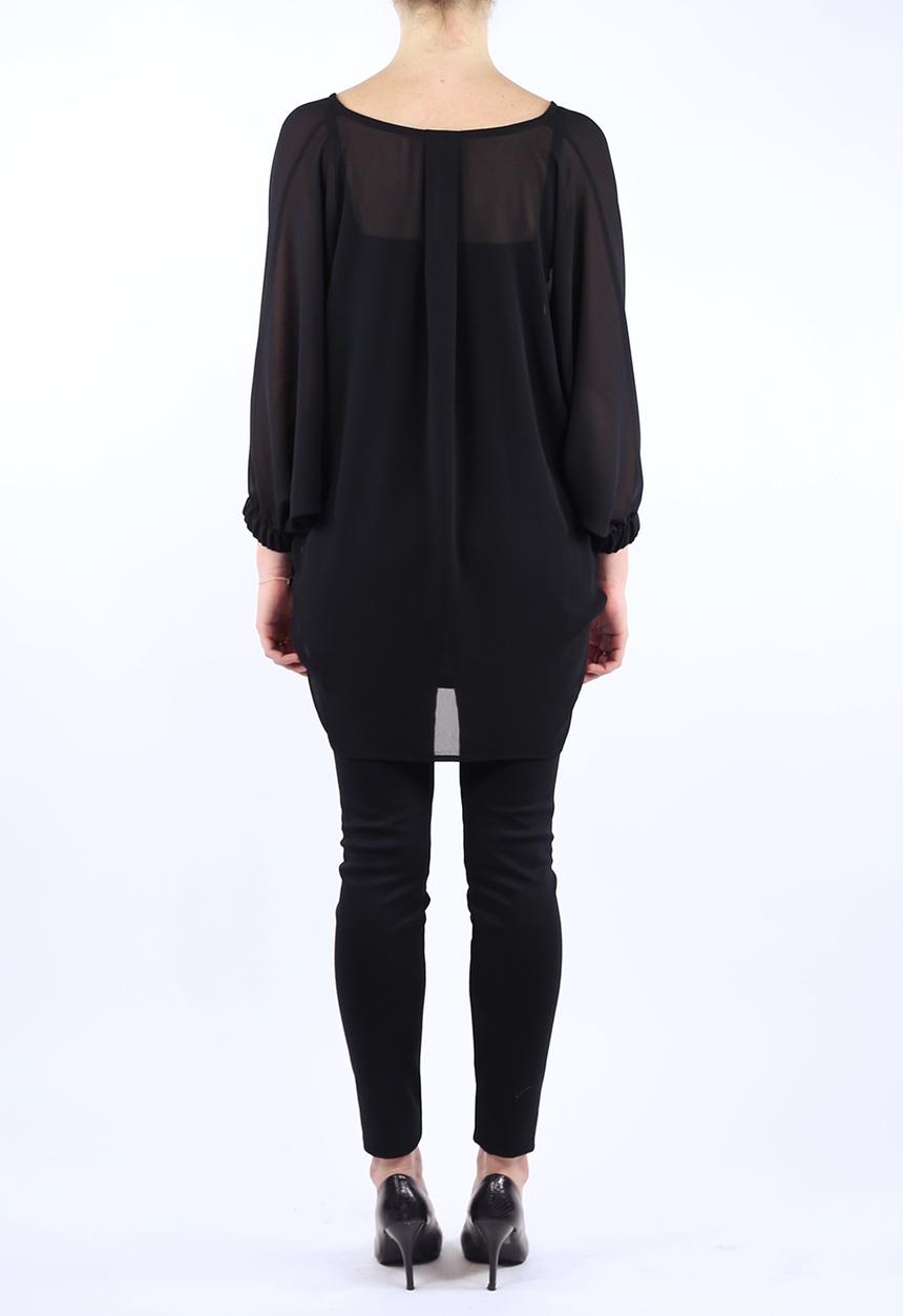 Big Blowout Sale - Back to Back Shirt – Black