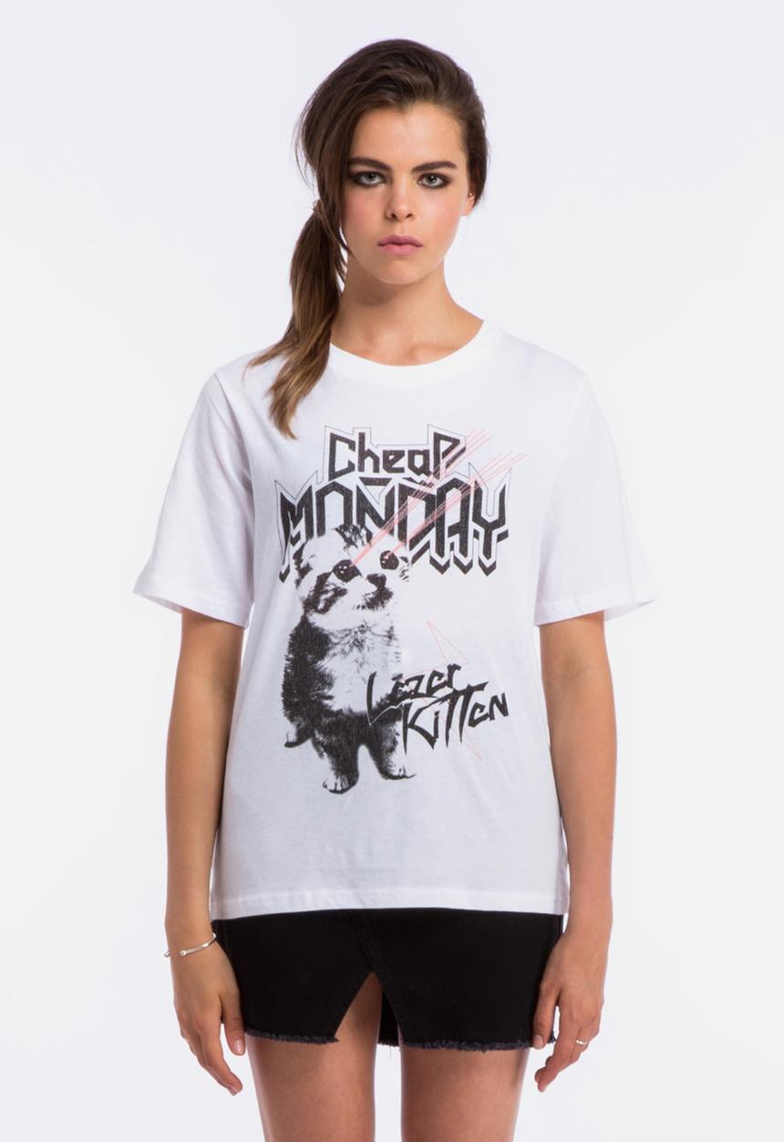 Cheap Monday - Perfect Tee Cat Monday