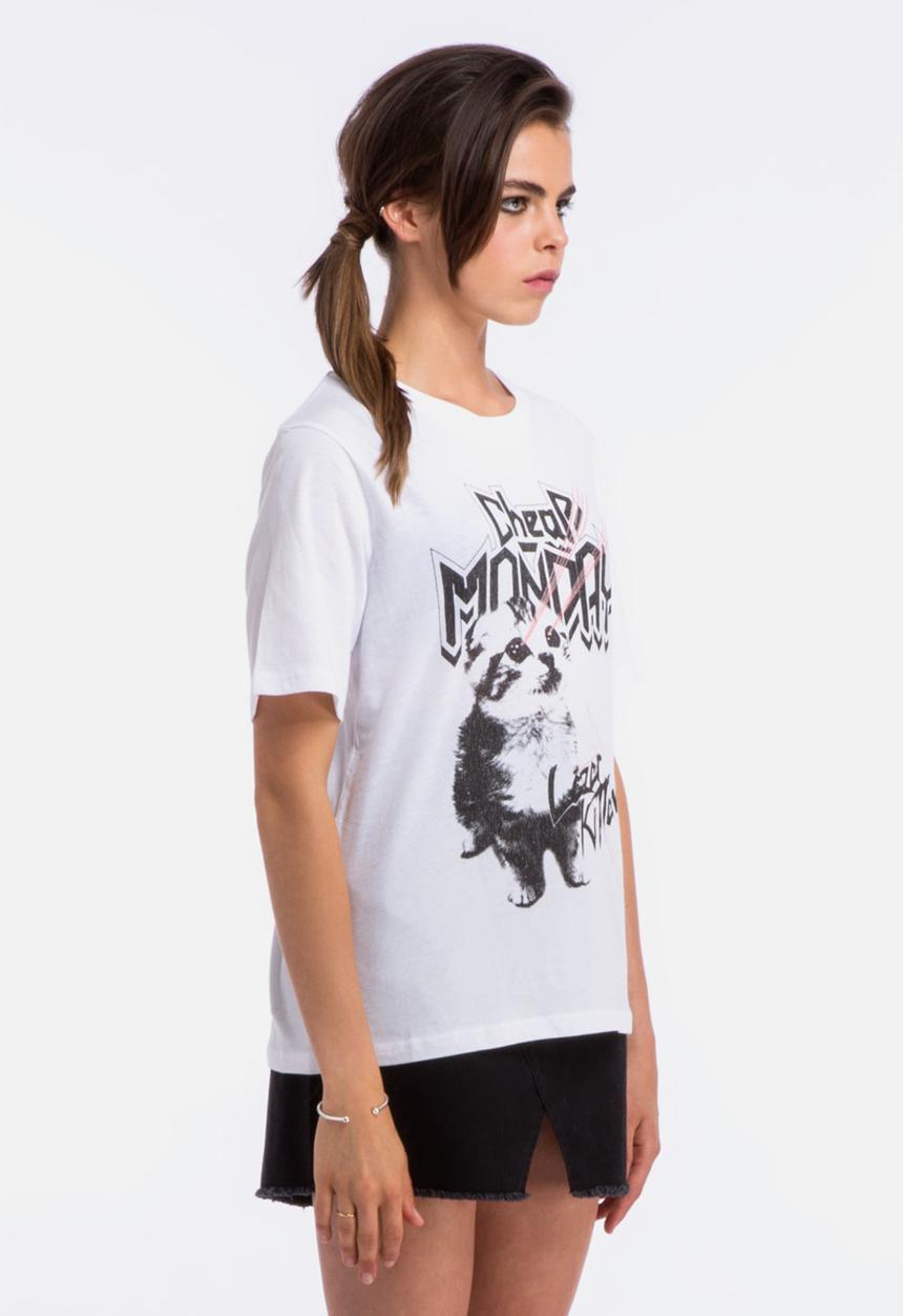 Cheap Monday - Perfect Tee Cat Monday