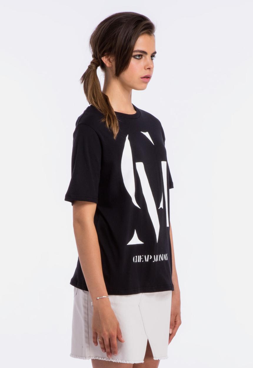 Cheap Monday - Perfect Tee Print CM Ligature