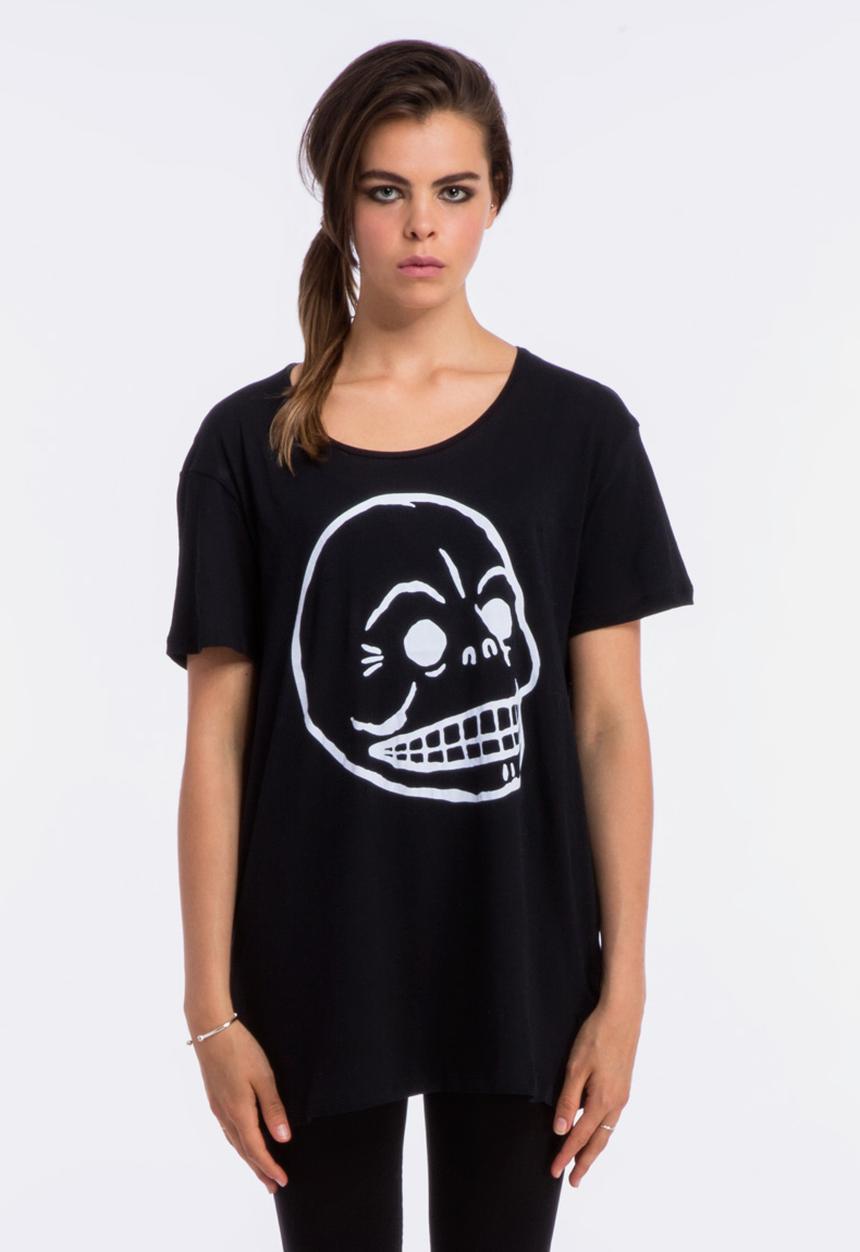 Cheap Monday - Easy Printed Tee Skull