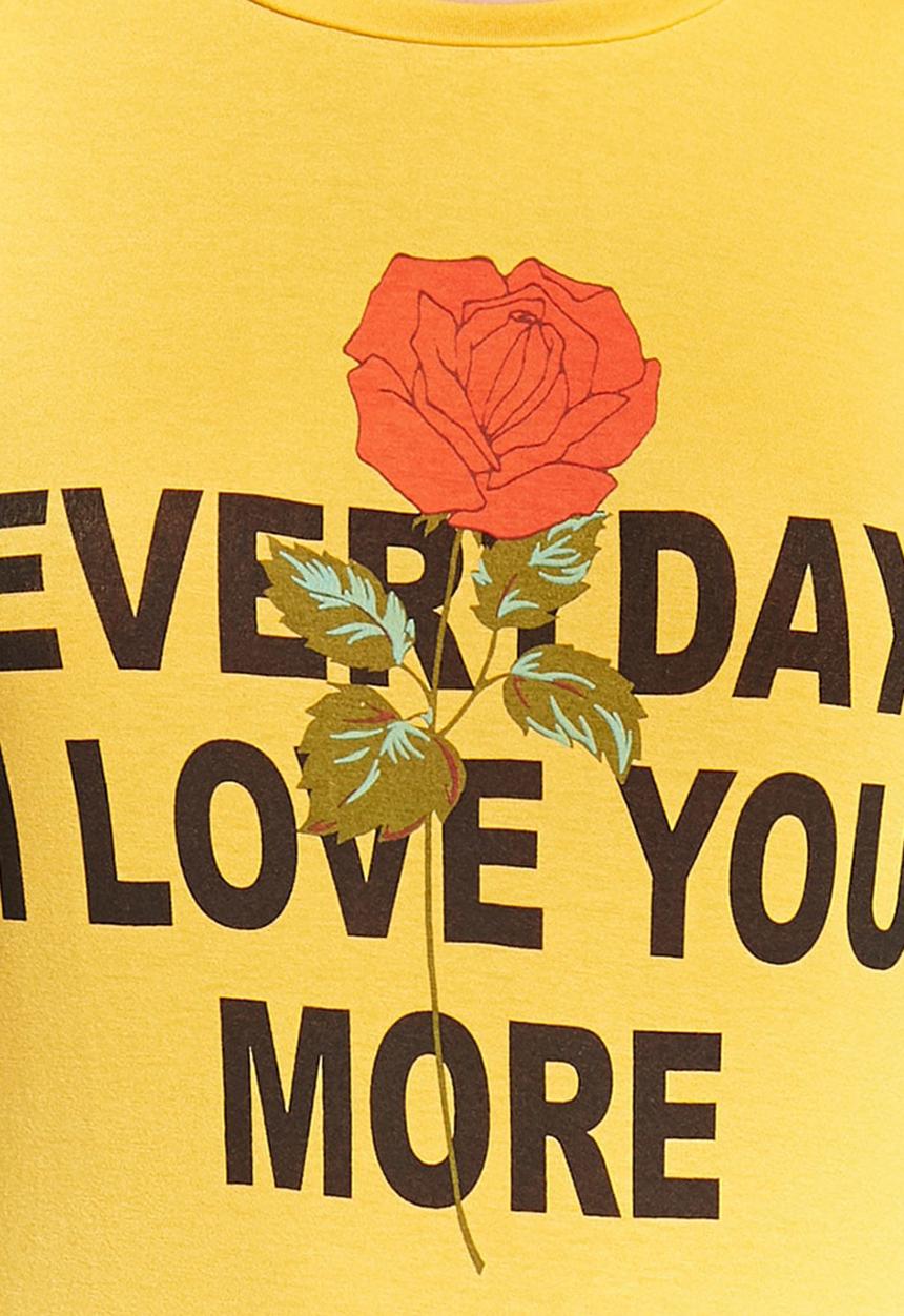 Forever21 - Short Sleeve T-shirt Yellow