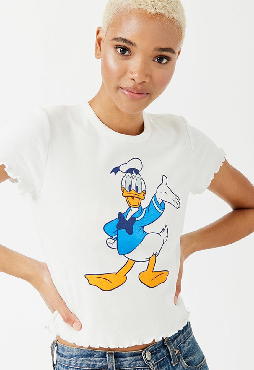 Forever21 - Animated T-shirt White