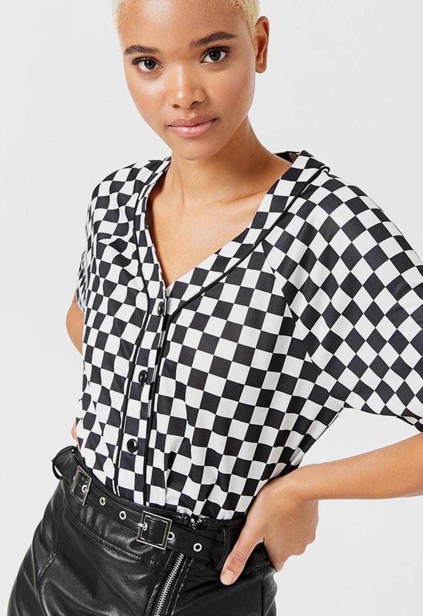 Forever21 - Baseball T-shirt Black and White