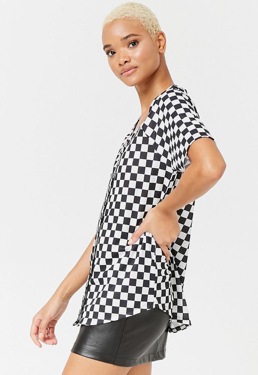 Forever21 - Baseball T-shirt Black and White