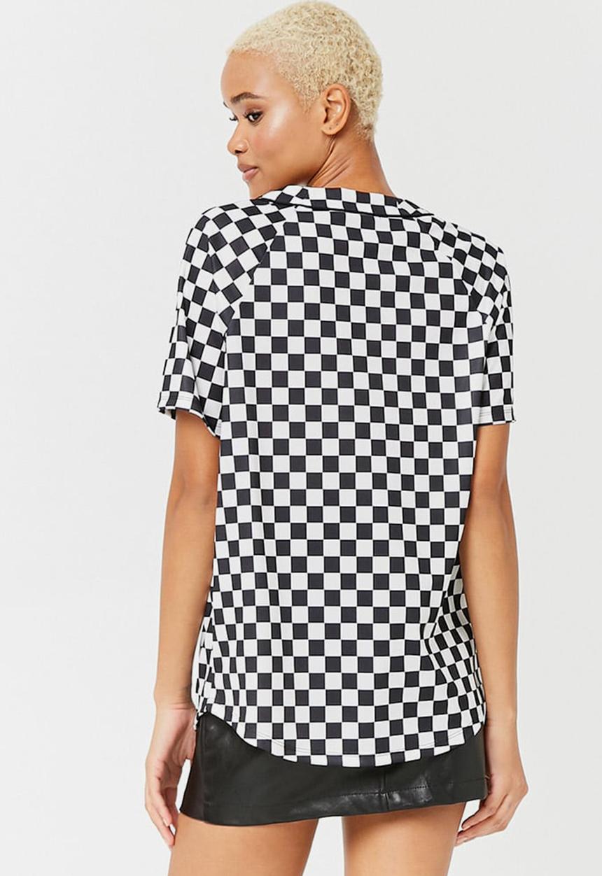 Forever21 - Baseball T-shirt Black and White