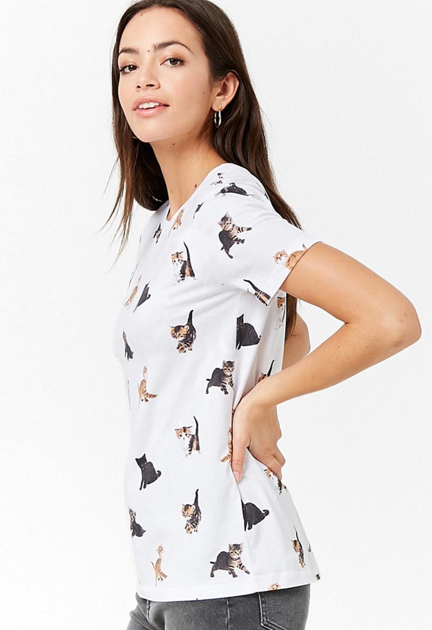 Forever21 - Short Sleeve T-shirt White
