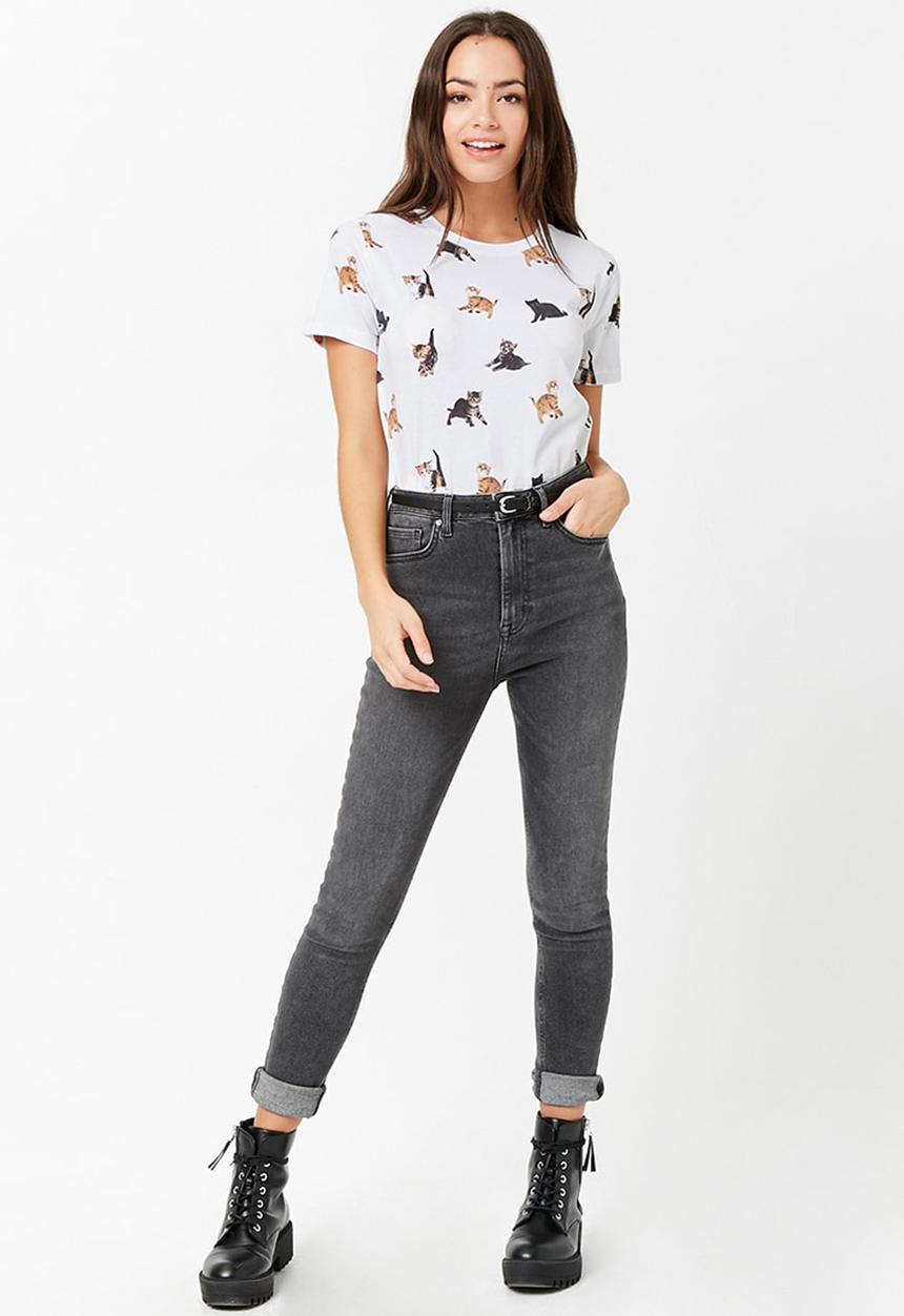 Forever21 - Short Sleeve T-shirt White
