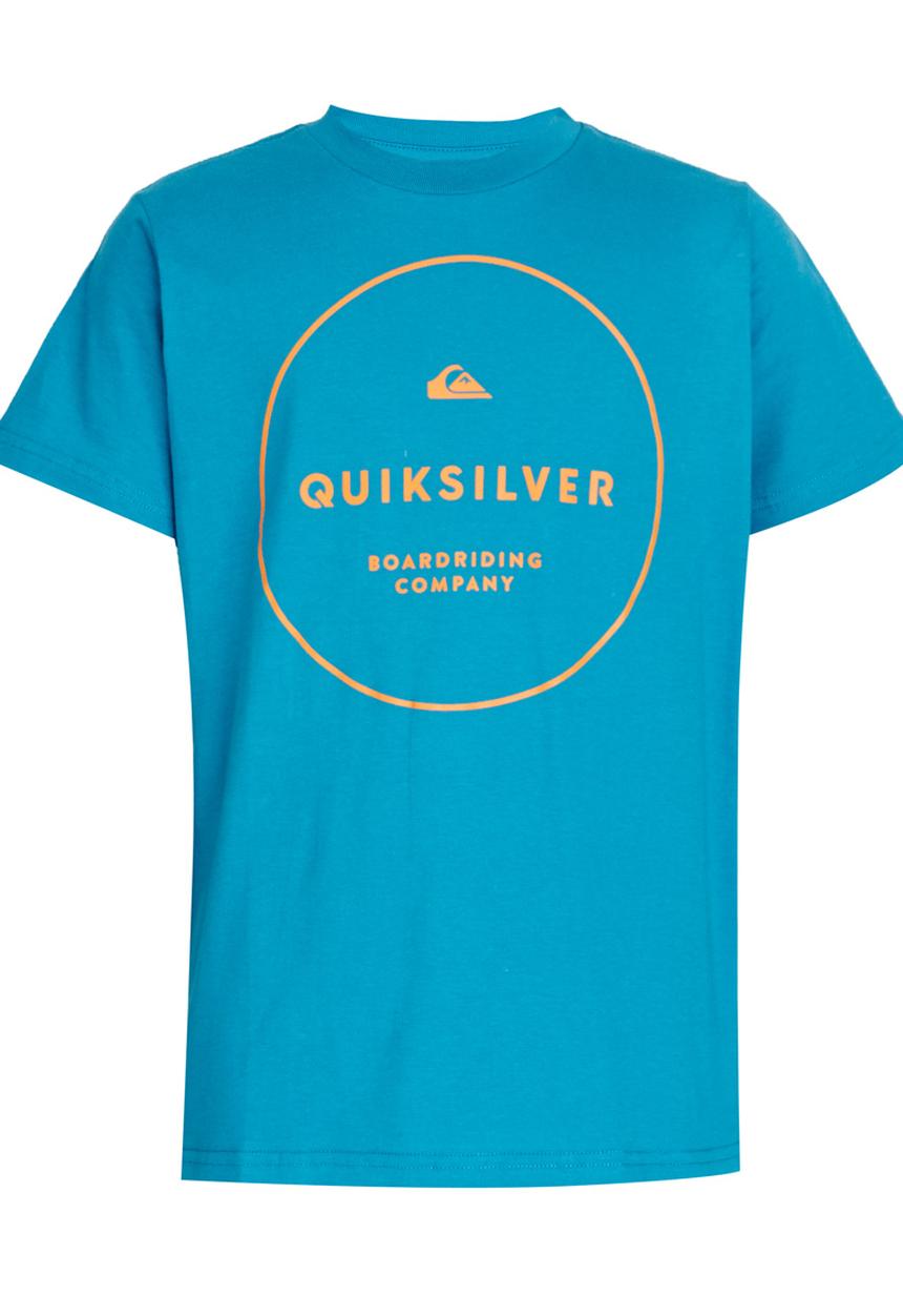 Quiksilver - Stabbed Again Boys Tee Mid Blue
