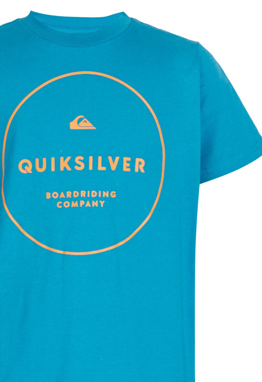 Quiksilver - Stabbed Again Boys Tee Mid Blue