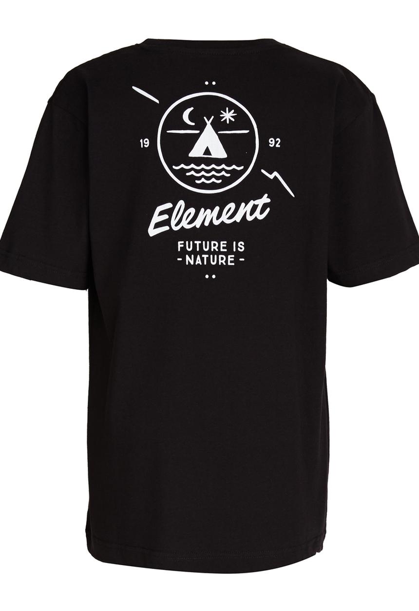 Element - Camp out  Tee Black