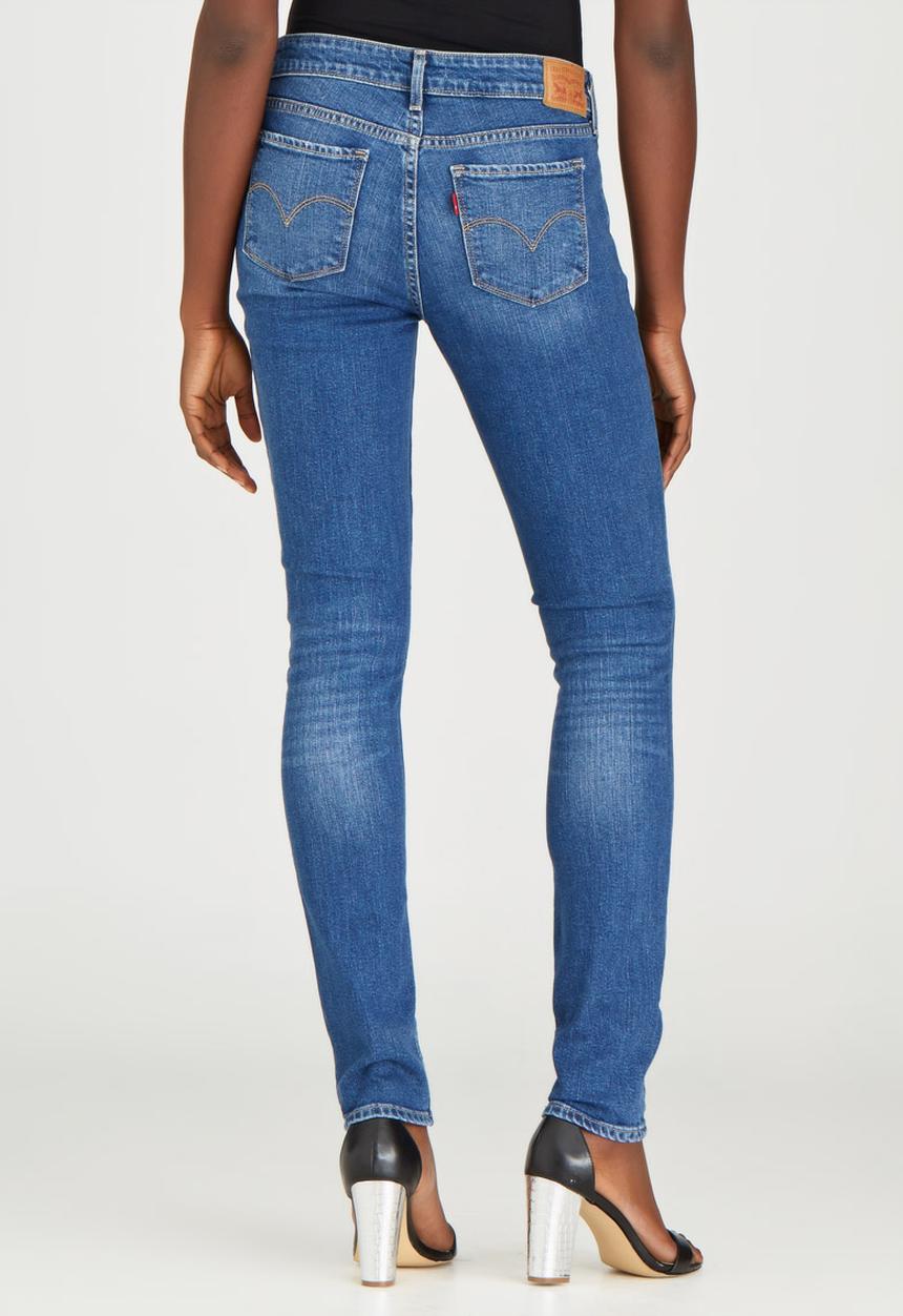 Levi’s® - 711 Skinny Pale Night Jeans Mid Blue