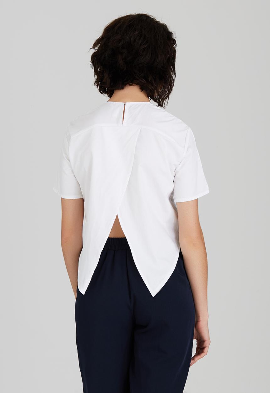 Somerset Jane - Coppelia Cropped Shirt White