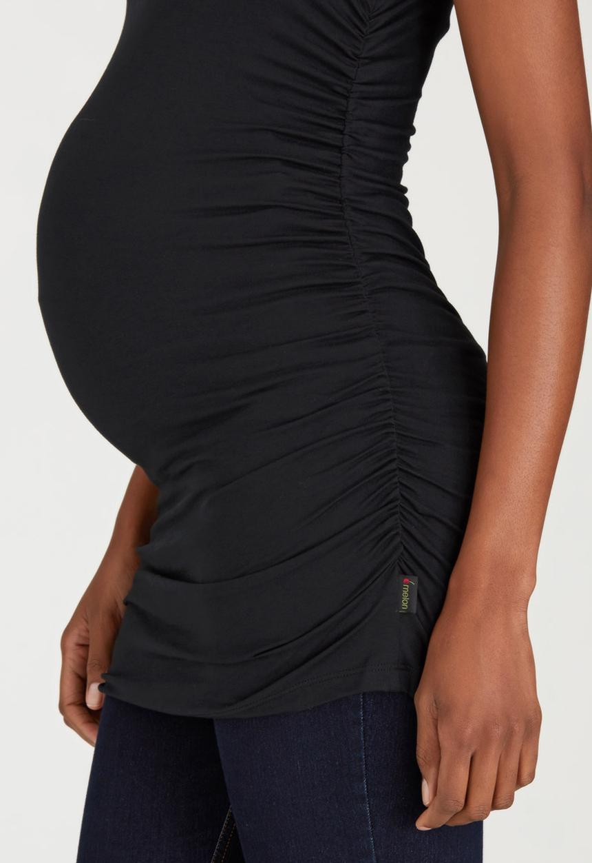 Cherry Melon - Basic Side Gauge Cami Black