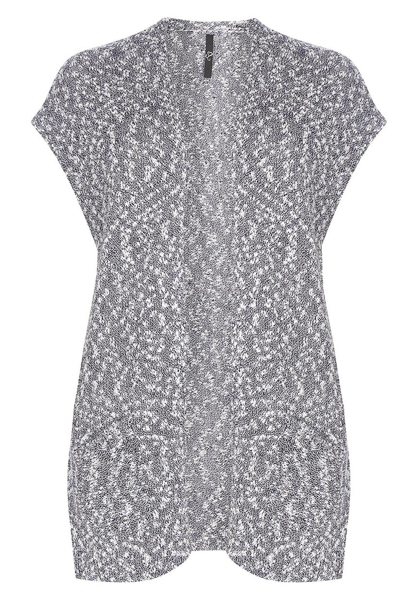 EVANS - Sleeveless Cardigan Navy