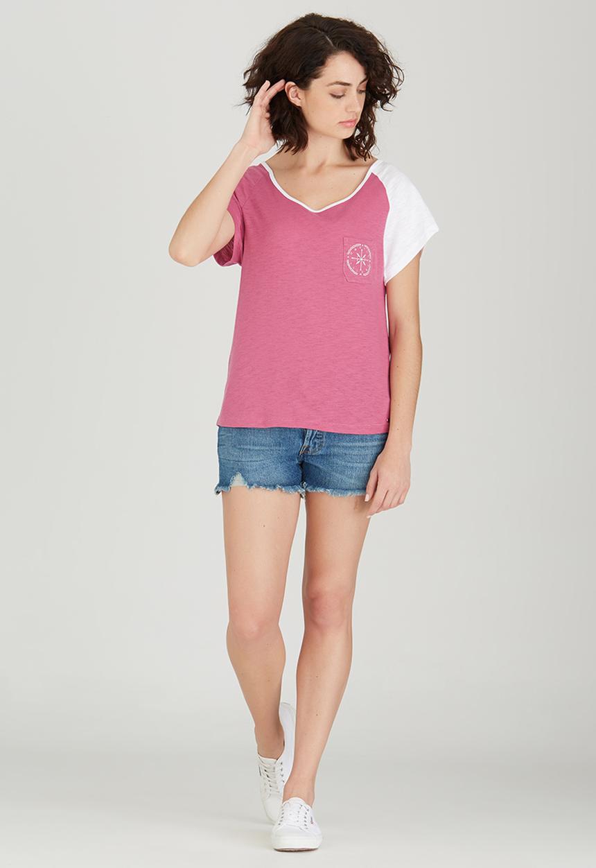 O'Neill - Twinning Tee Mid Pink