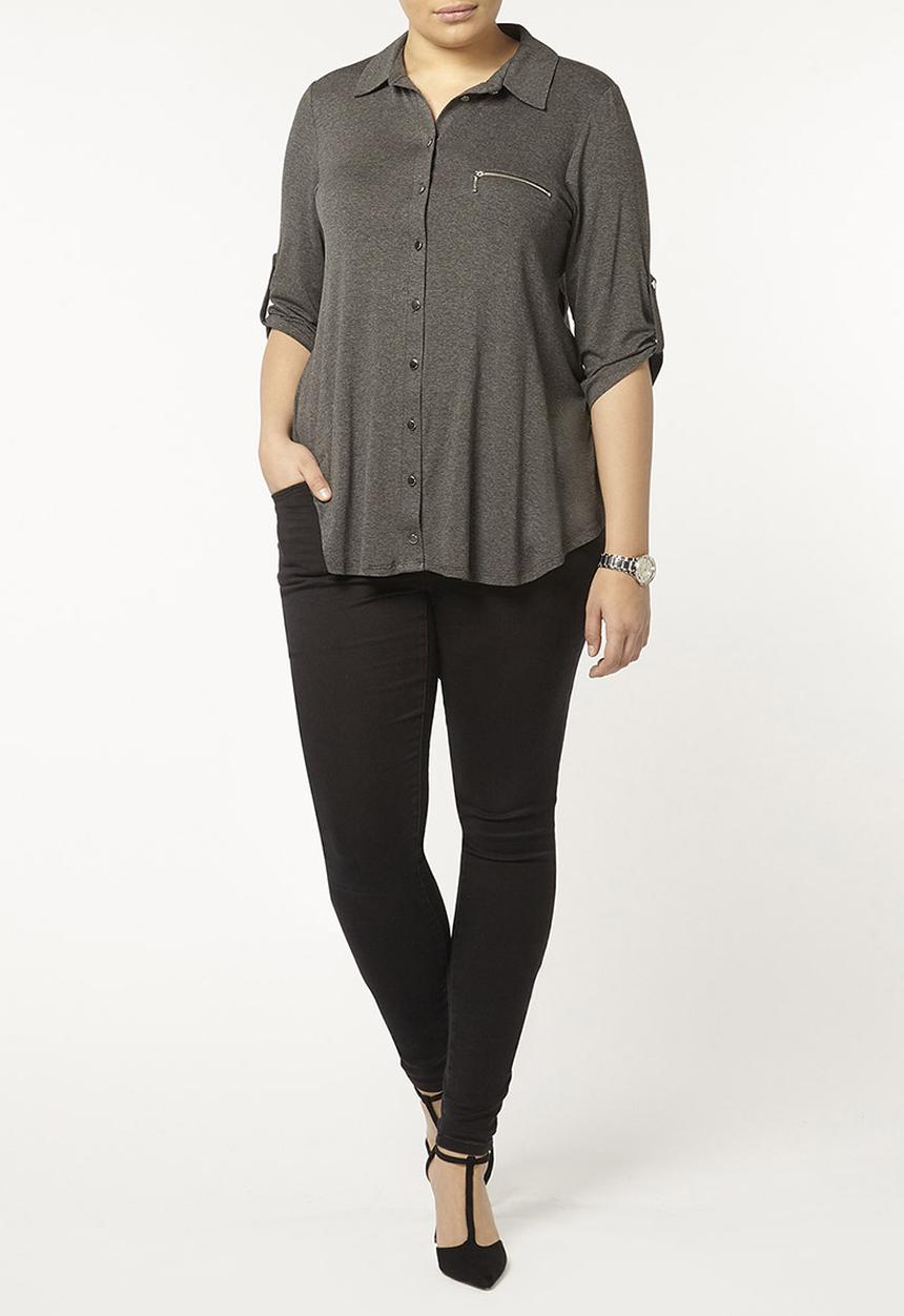 EVANS - Casual Shirt Grey