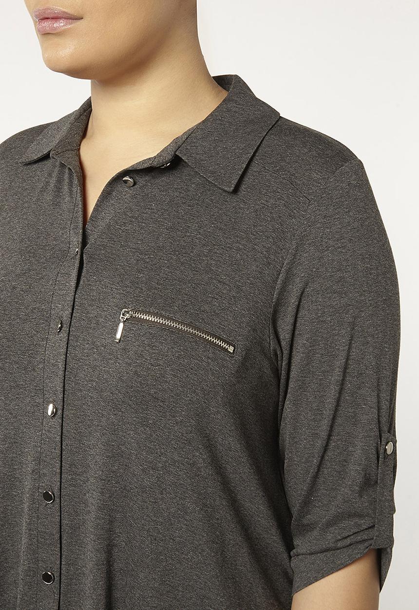 EVANS - Casual Shirt Grey
