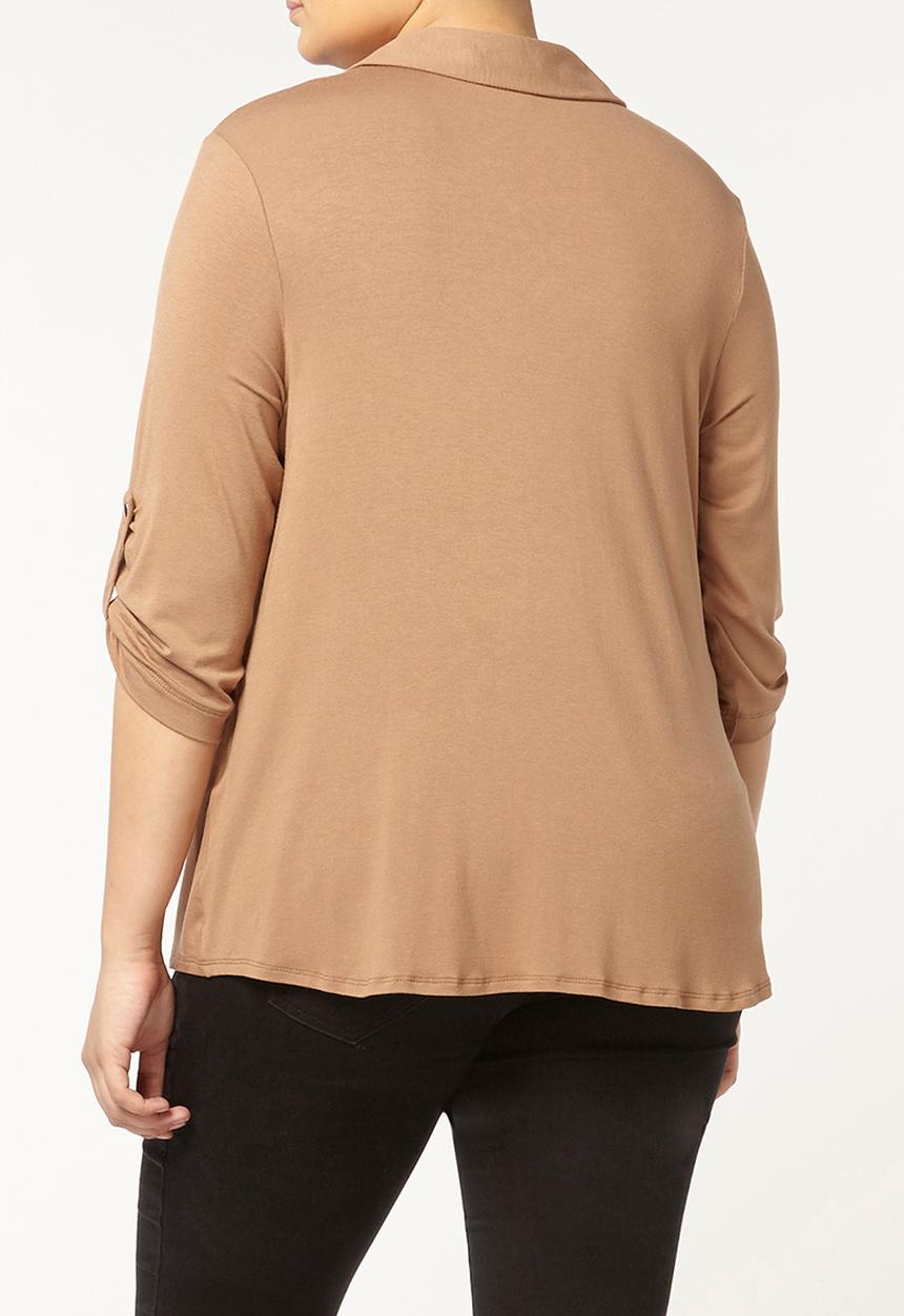 EVANS - Casual Shirt Camel