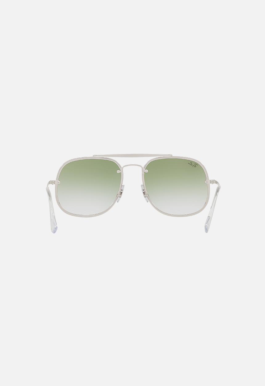 Ray-Ban - Ray Ban The General Blaze 58mm Sunglasses Silver