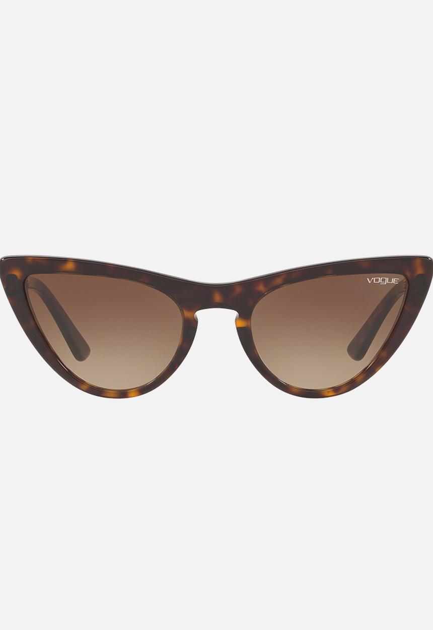 Vogue Eyewear - Vogue Gigi Hadid Cat-eye 54mm Sunglasses Brown
