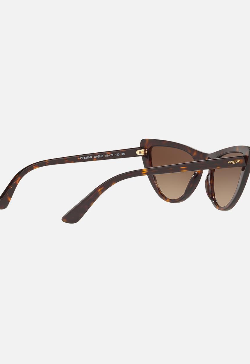 Vogue Eyewear - Vogue Gigi Hadid Cat-eye 54mm Sunglasses Brown