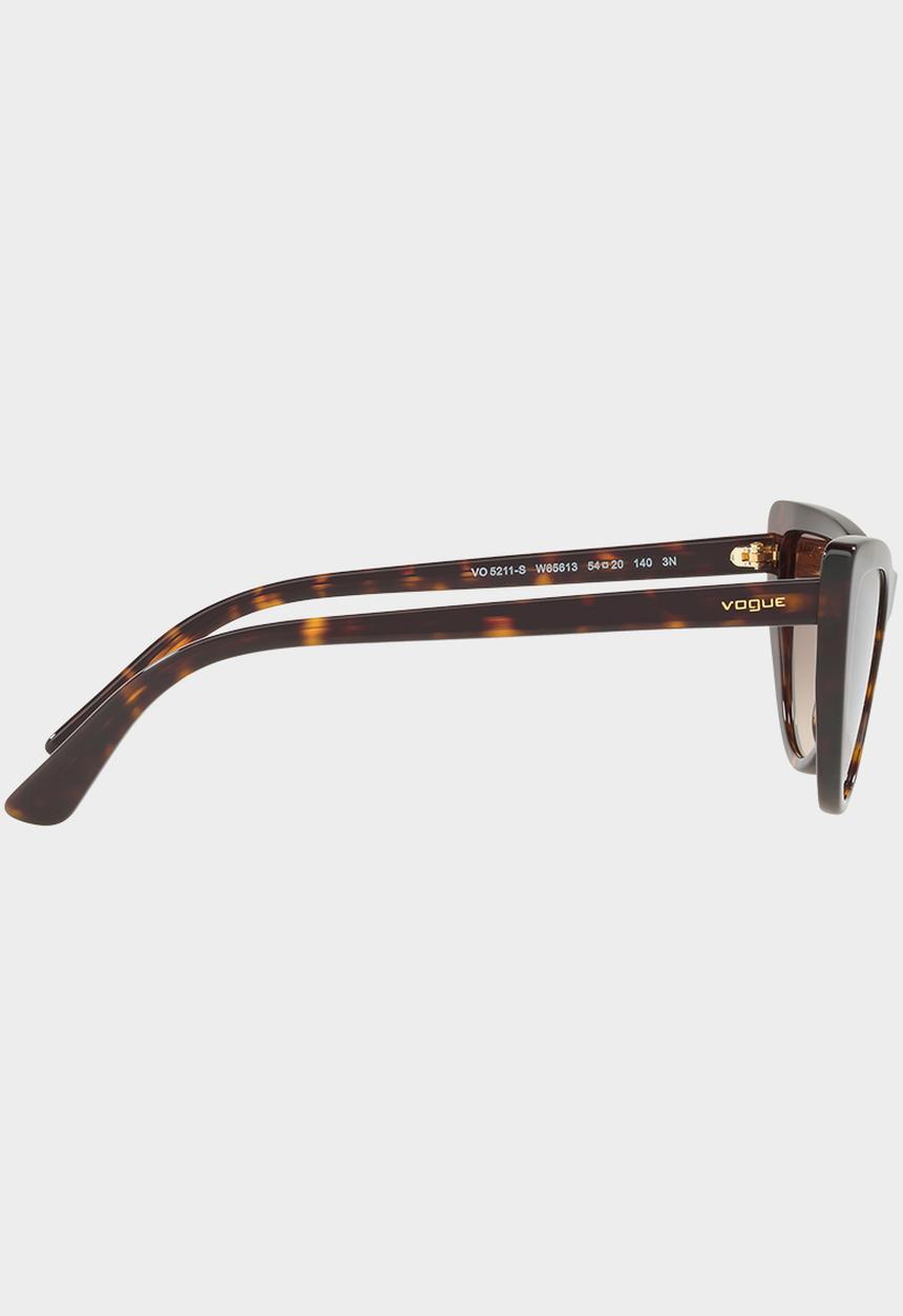Vogue Eyewear - Vogue Gigi Hadid Cat-eye 54mm Sunglasses Brown