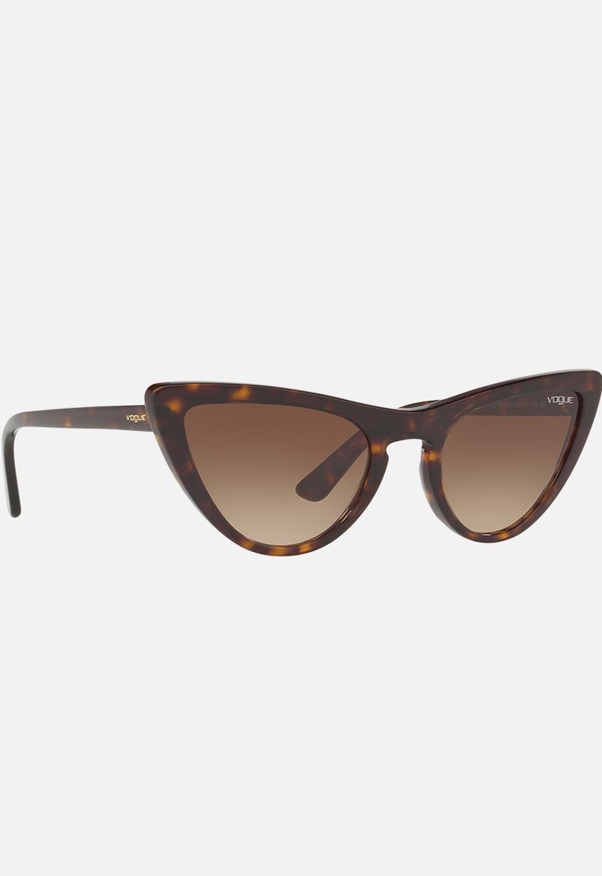 Vogue Eyewear - Vogue Gigi Hadid Cat-eye 54mm Sunglasses Brown