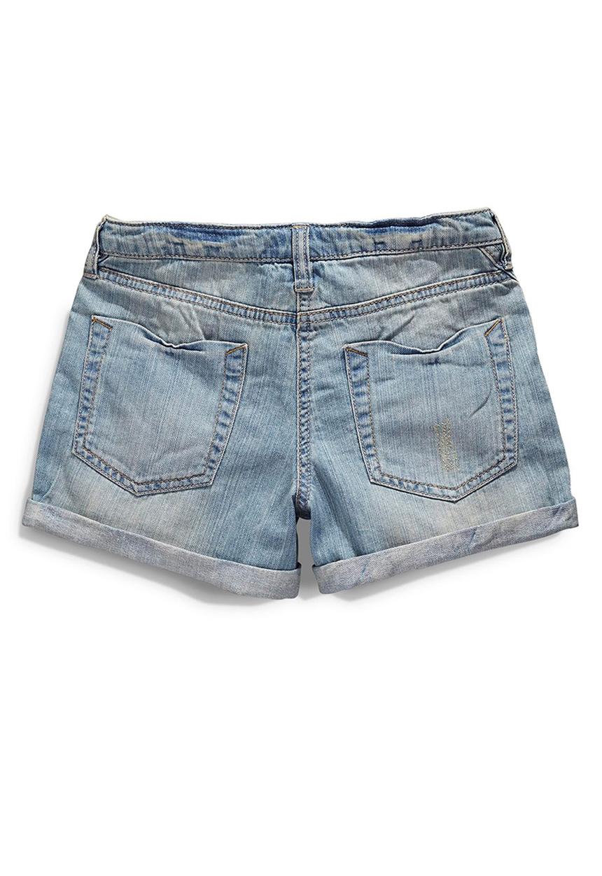 Next - Mid Wash Denim Shorts Mid Blue