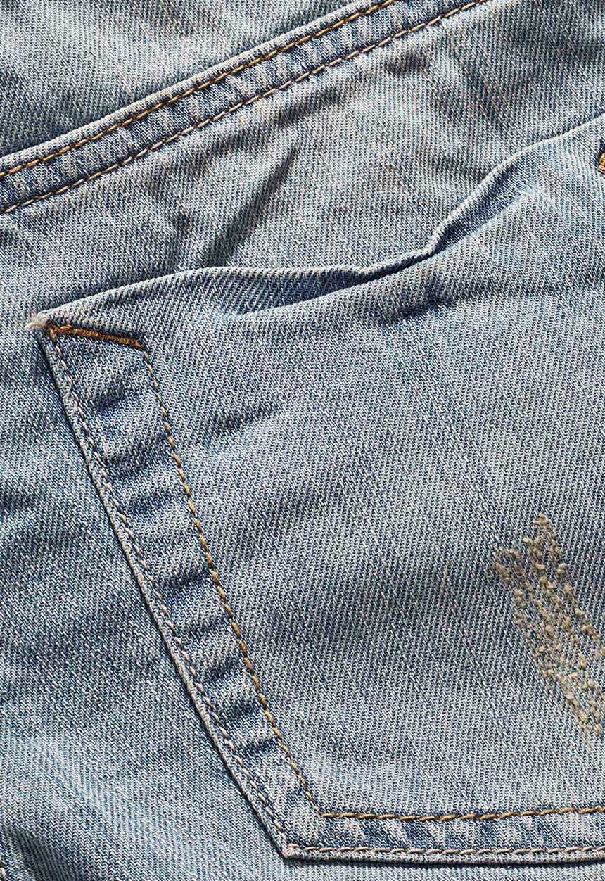 Next - Mid Wash Denim Shorts Mid Blue