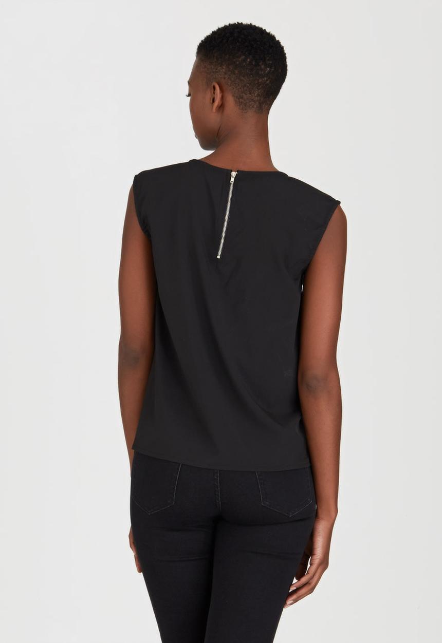 Kate Jordan - Contrast Vest Grey